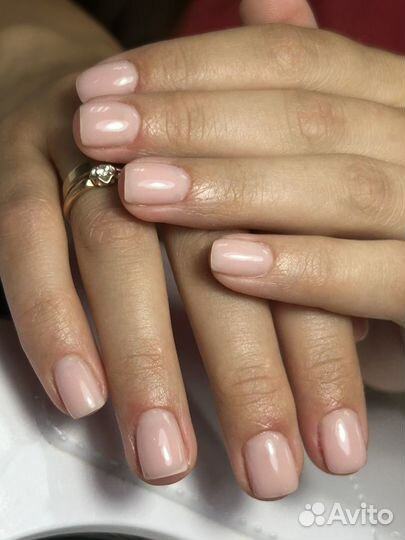 Маникюр с покрытием гель лак