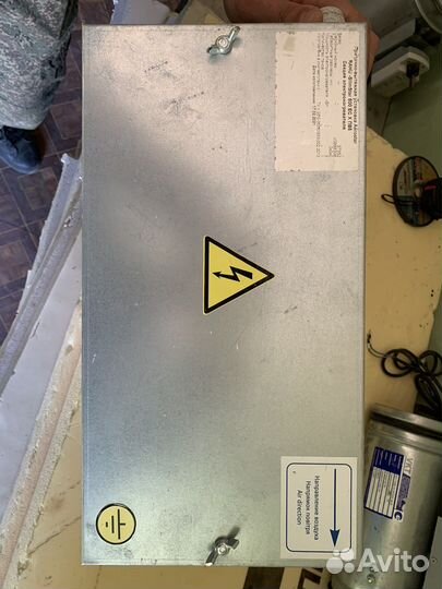 Электронагреватель вентиляционный