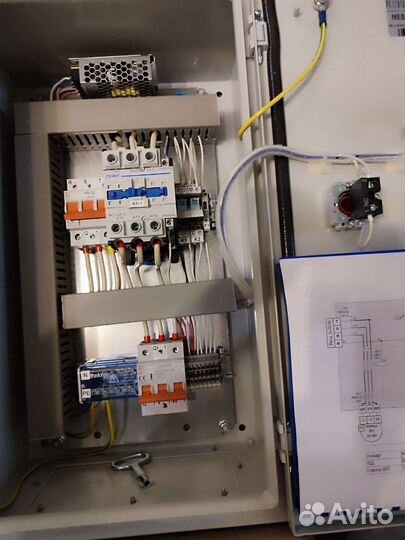 Пожарный щит управления вентиляцией