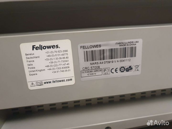 Ламинатор Fellowes A4