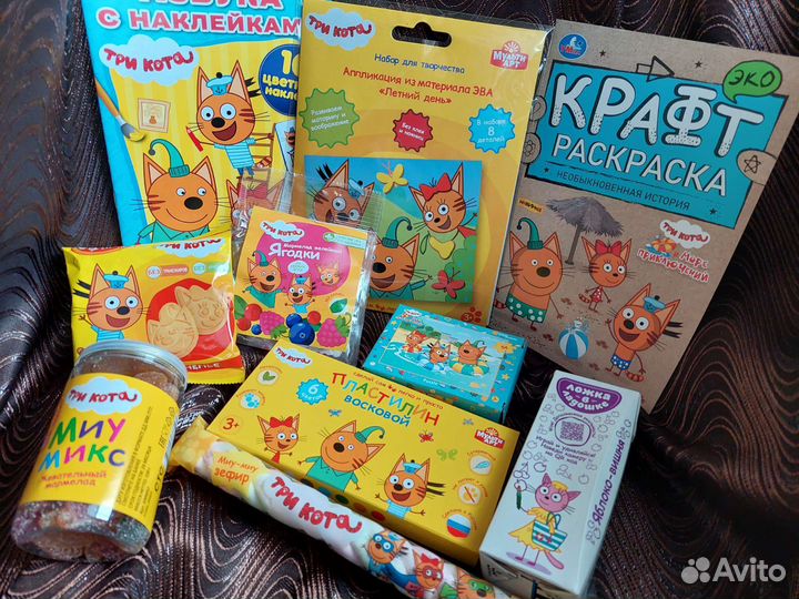 Подарочный набор Три кота