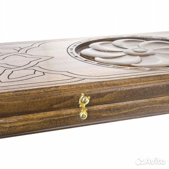 Нарды резные Сияние 60 х 60 см бук Армения 62912