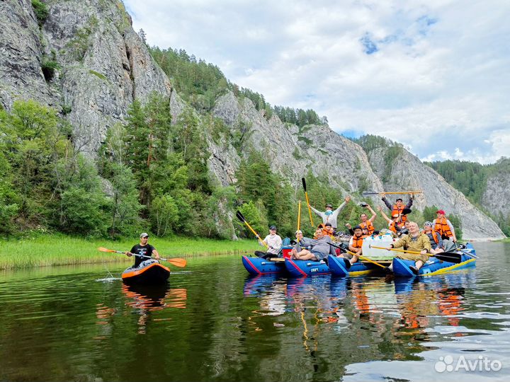 Сплав по реке Белая на 3 дня