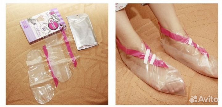 Носочки японские педикюрные sosu (2 пары)