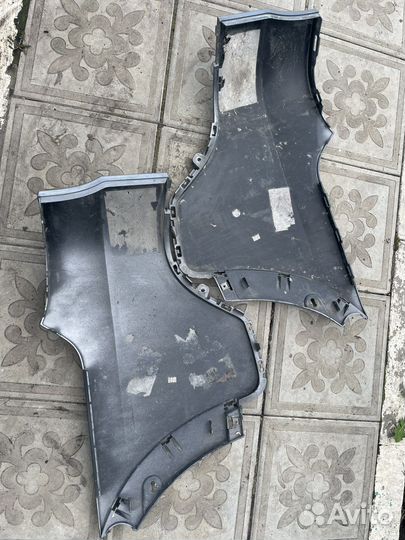 Часть заднего бампера бмв Х5,Е70 оригинал