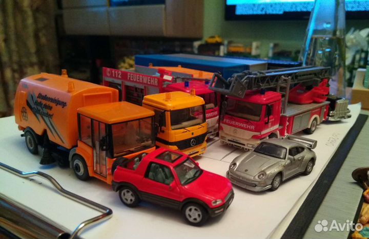 Модели авто, 1/87, 1/64