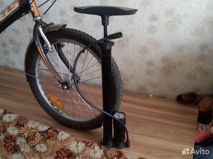 Велосипед взрослый,раскладной Стелс с насосом