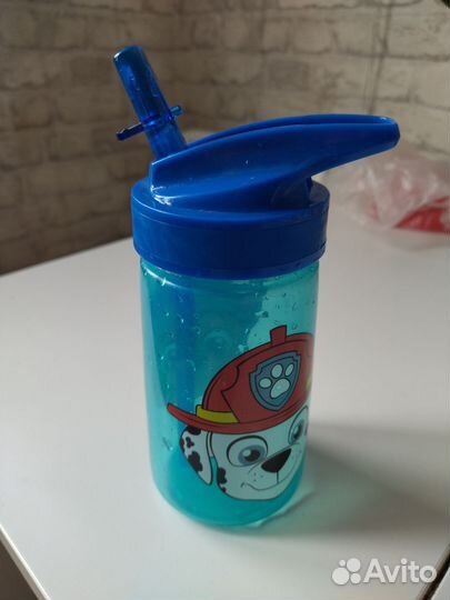 Детская бутылочка для воды Щенячий патруль