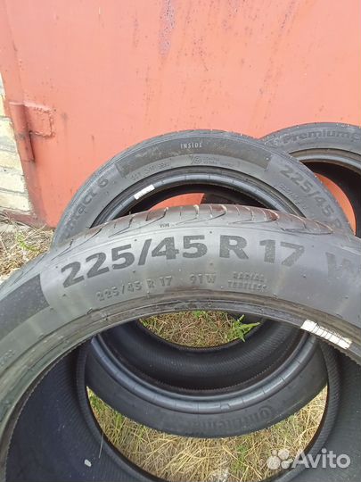 Continental ContiPremiumContact 6 225/45 R17