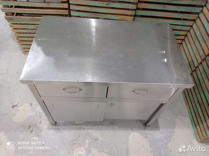 Стол купе из нержавейки