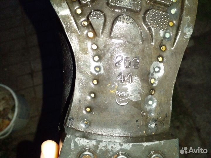 Сапоги керзовые