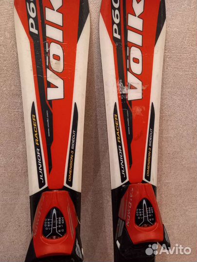 Коплект горных лыж детский