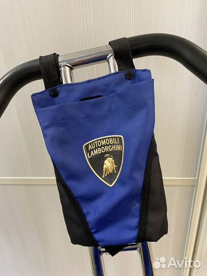 Велосипед-коляска с ручкой Lamborghini