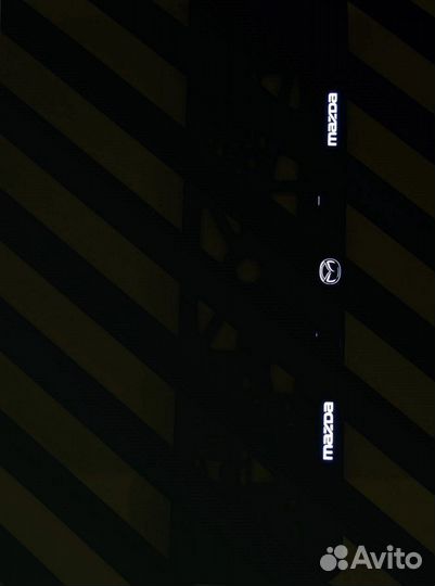 Рамка номерного знака светящася