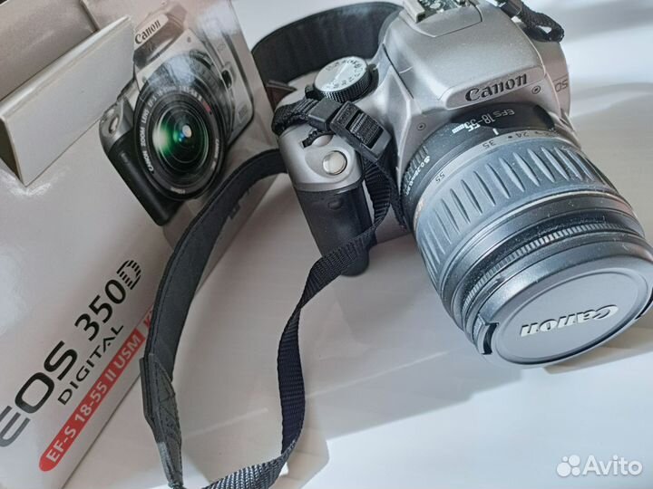 Зеркальный фотоаппарат canon eos 350D