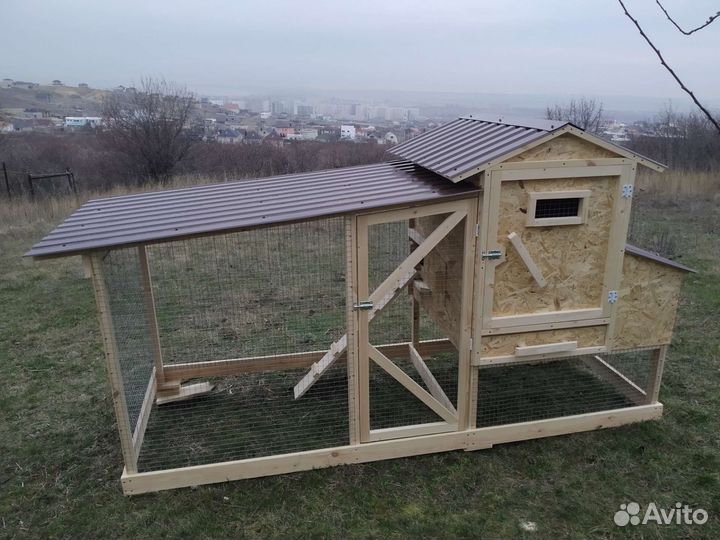 Курятник на 10-15 кур