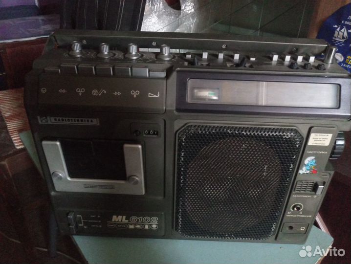Магнитола, radiotehnika ML 6102