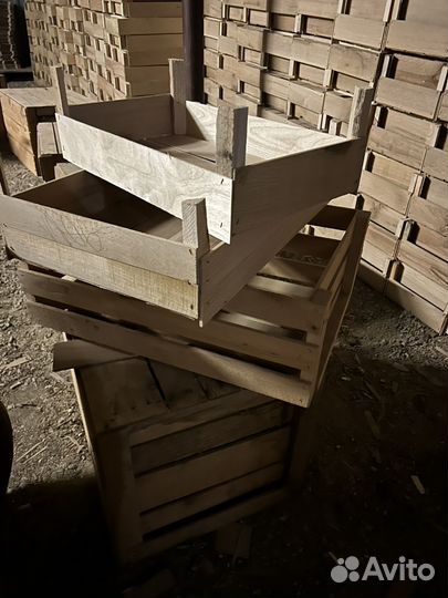 Ящик деревяный для овощей фруктов и клубники