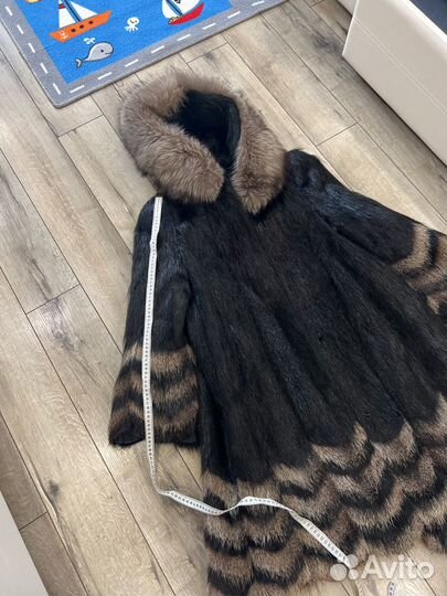 Шуба женская нутрия