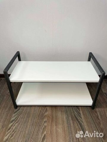 Полка навесная лофт,полка напольная для обуви