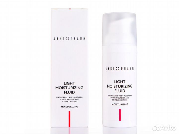 Ангиофарм лёгкий увлажняющий флюид
