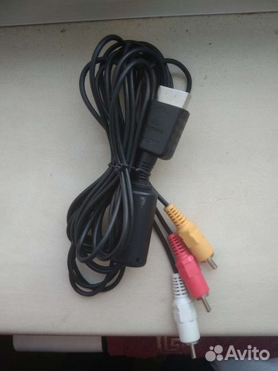 Кабель AV-RCA для PS2/PS3-2шт
