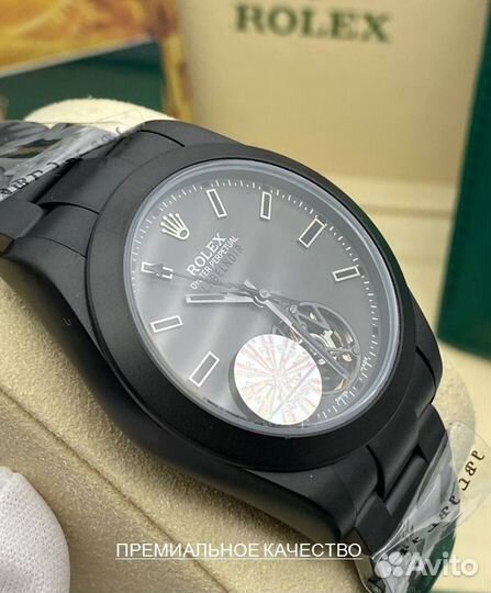 Мужские часы Rolex Milgauss Label Noir