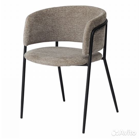 Стул F Helning, мягкий шенилл, капучино