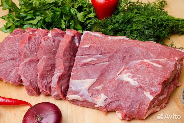 Домашнее мясо молодых бычков