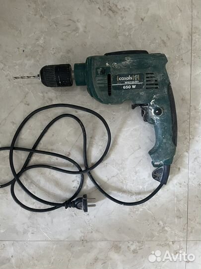 Дрель Casals 650W. VT-654-REA V4