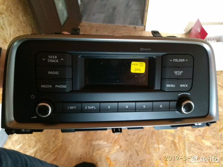 Штатная магнитола KIA Optima 2019