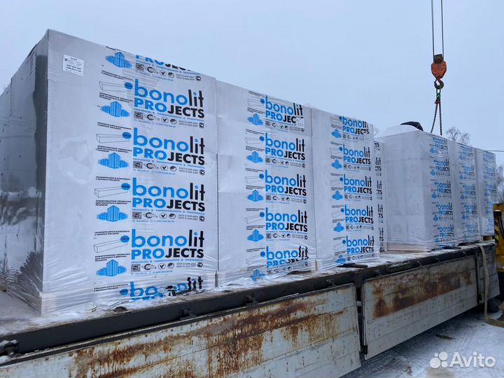 Газобетонные блоки Bonolit d500