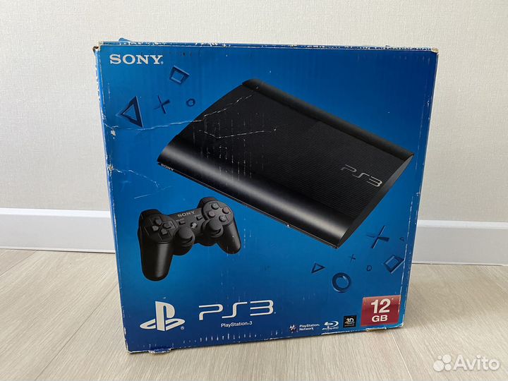 Прошитая Sony playstation 3 super slim 320gb