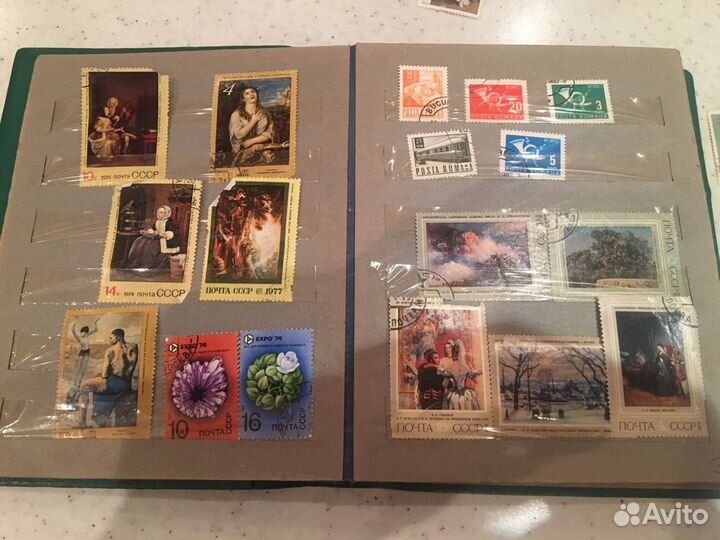 Советские и иностранные почтовые марки (филателия)