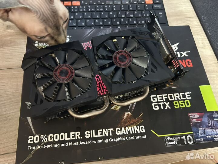 Видеокарта Asus strix gtx 950