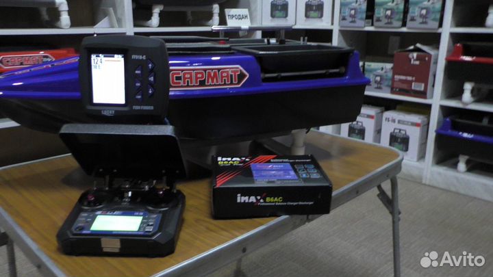 Прикормочный кораблик