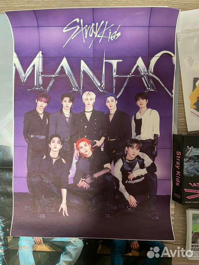 Плакаты и карточки Stray Kids