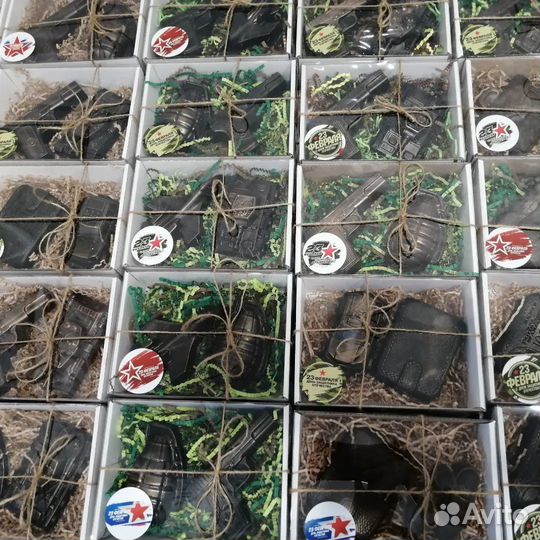 Сувенирное мыло 23 февраля