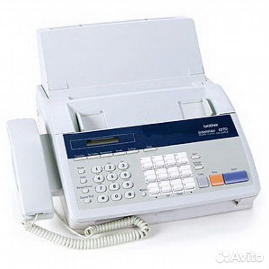 Телефон-факс Brother Intellifax 1270 печать A4