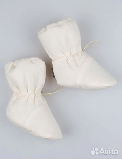 Пинетки для малыша утепленные димесезонные