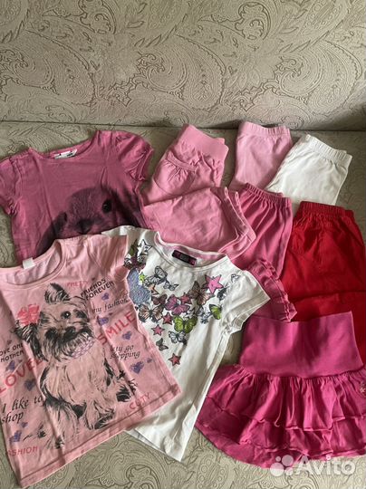 Пакет фирменной одежды для девочки 2-4 года