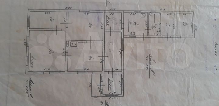 Дом 55,4 м² на участке 10,3 сот.