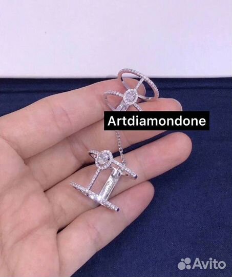 Золотое кольцо Messika 15 гр 2.1 ct