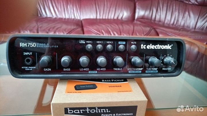 Усилитель для бас гитары ts electronic RH750