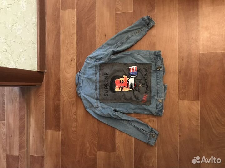 Джинсовая куртка для мальчика 116