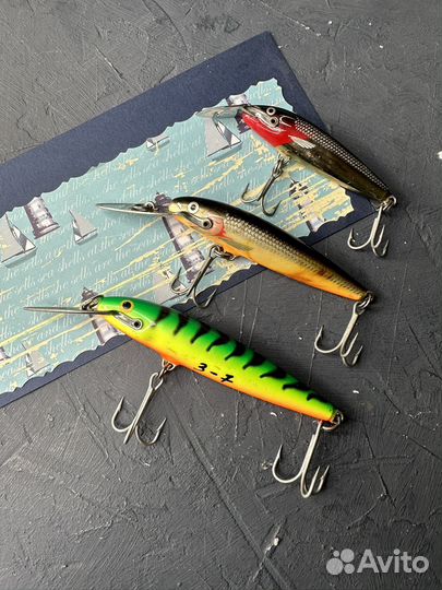 Набор воблеров бу Rapala