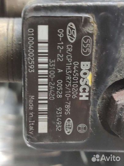 Тнвд Hyundai I30 Fd 1.6 2011