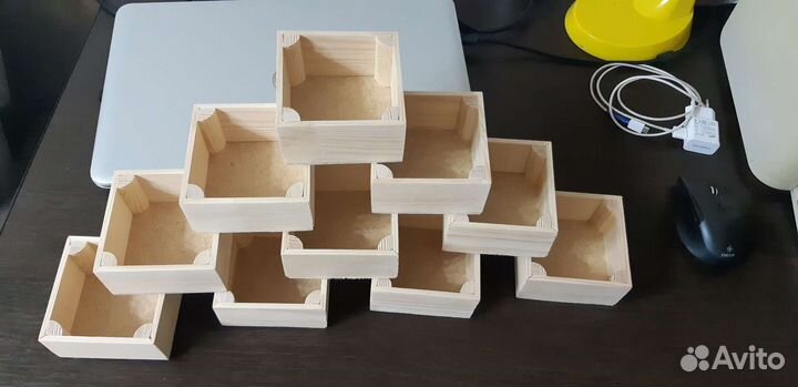 Ящики деревянные подарочные