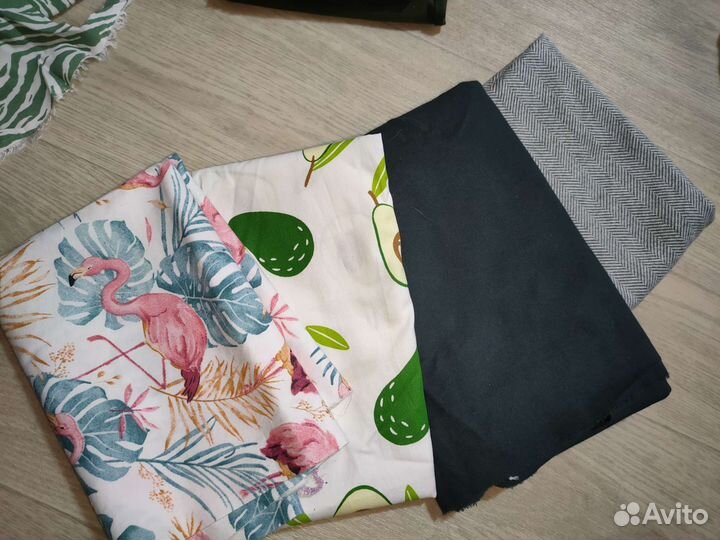 Лоскутки ткани для рукоделия