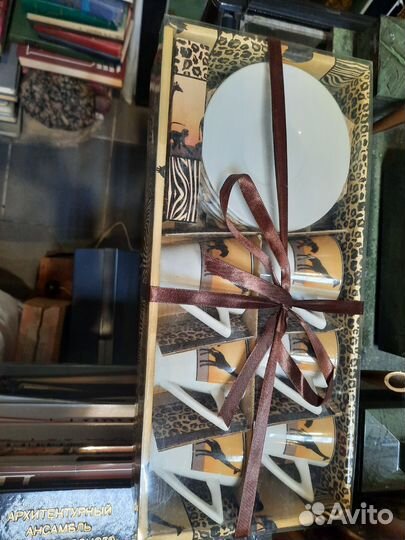 Набор кофейный в Египетском стиле в коробке